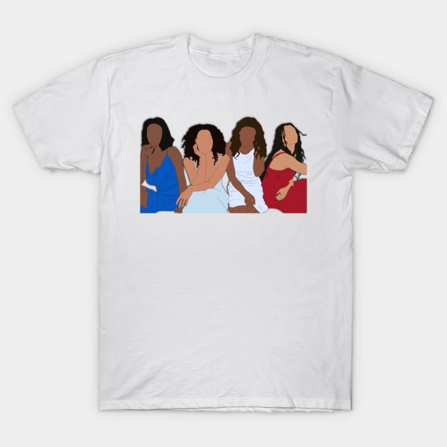 Girlfriends Fan Art T-Shirt by tayelectronica